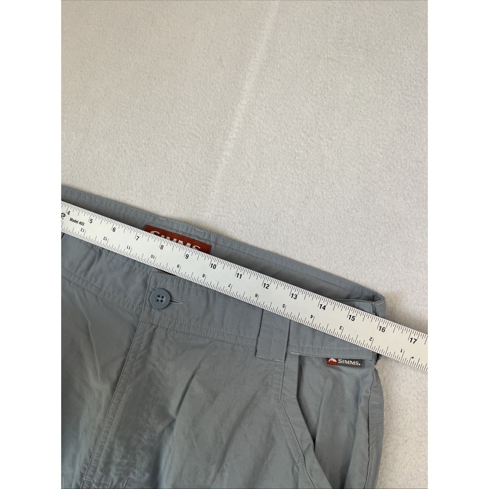 Simms Fishing Products Men's Lightweight Fishing Pants Medium Blue Outdoors - Picture 7 of 8